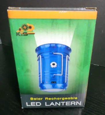 KTS Solar Rechargeable Camping Lantern Survival Gear Light LED • $11.50