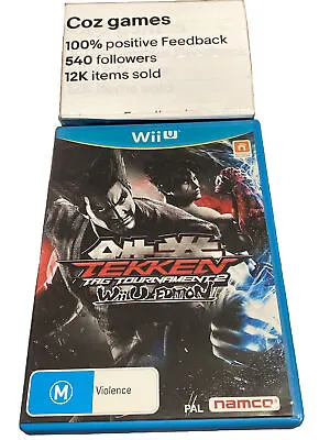 Tekken Tag Tournament 2 For The Nintendo Wii U Complete Australian Release Wiiu • $80