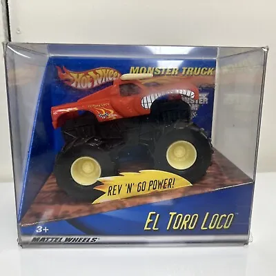 2001 Hot Wheels Monster Jam - Rev N Go - El Toro Loco Monster Truck - Unopened • $26.99