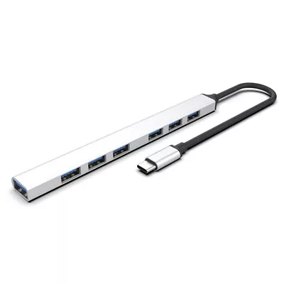 7 Ports USB C Hub Type C To USB 3.0 Hub Adapter For PC Mac Phone MacBook Pro • $11.95