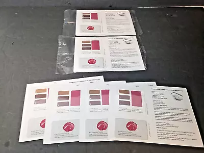 Mary Kay Color Cards For Brown Eyes 2 Packs Of 5 & 1 Pack Of 4 New Sealed • $13.28