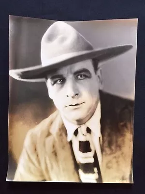 Publicity Photo Of Silent Film Actor Milton Sills- Clarence Sinclair Bull Photo  • $200