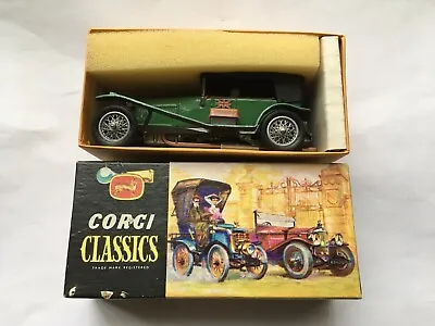 C1964-69VINTAGE CORGI TOYS CORGI CLASSICS No9001 1927 BENTLEY MINT BOXED TOY CAR • $62.23