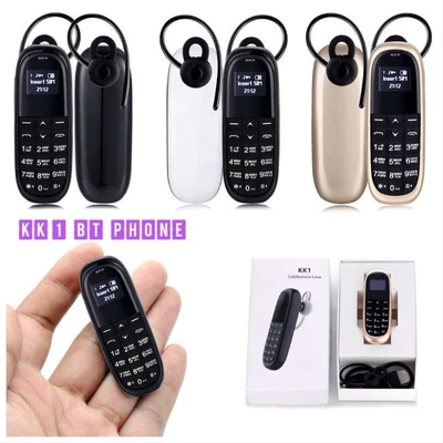 $24.99 • Buy 2018 World's Smallest Mini Mobile Phone KK1 0.66  Tiny Screen Bluetooth Dialer