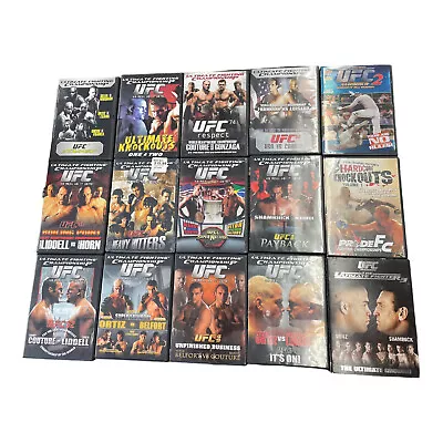  Ultimate Fighting Championship UFC DVD Lot Classics 14 Plus 5 Disc Set • $50.99