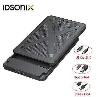 IDsonix 2.5 SATA To USB 3.0 Hard Drive Enclosure Case For Laptop HDD SSD UASP • $9.49