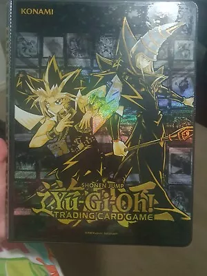 Rare 1996 Yugioh Yu Gi Oh TCG Golden Duelist Collection 9 Pocket Folder • $80