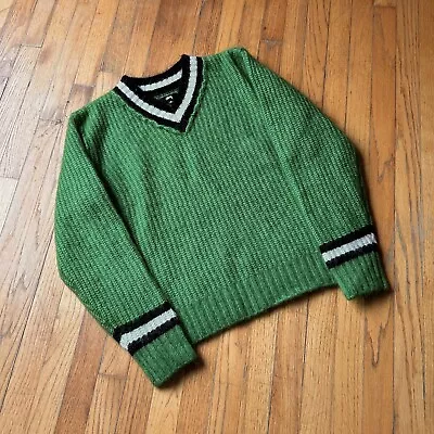 Stussy Mohair Tennis Sweater Top New Without Tags Green Mens • $90