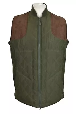 £21.95 • Buy SHERWOOD Forest Green Padded Gilet Size M Mens Full Zip Quilted Outdoors