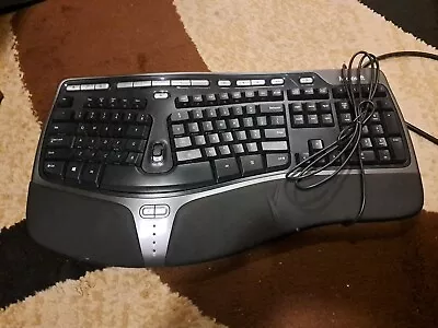 Microsoft Natural Ergonomic Keyboard 4000 V1.0 KU-0462 USB Wired  • $30