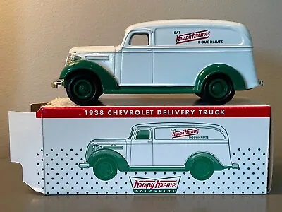 ERTL Brand Krispy Kreme 1938 Chevrolet Delivery Panel Truck Bank Die-Cast W/ Key • $22