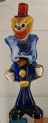 Vintage Murano Glass Clown Approx 10 Inches • £15