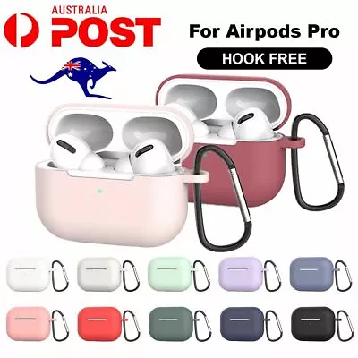 Airpods Pro Case Soft Silicone Shockproof Slim Protective Cover Apple Airpods Au • $4.85