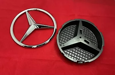 Mercedes-Benz Front Grille Emblem C350 ML500 GL500 GLK350 R350 CLS350*for Parts • $24.59