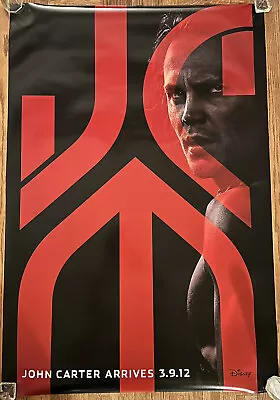 JOHN CARTER (2012) Poster DS Rare ORIGINAL • $18