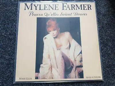 12  LP Vinyl Mylene Farmer - Pourvu Qu'elles Soient Douces Maxi STILL SEALED • $81.99