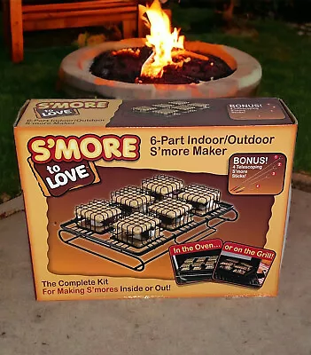 S'More To Love S'more Maker With Telescoping Roasting Sticks NEW • $11.99