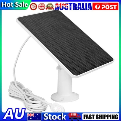 10W Solar Panel Charger Monocrystalline For Arlo Ultra/Ultra 2/Pro 3/Pro 4/Pro 3 • $24.36