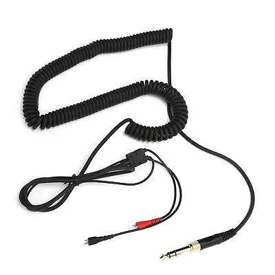 Headphone Coiled Cable With Adapter For HD25/HD560/HD540 UK GGM • £15.49
