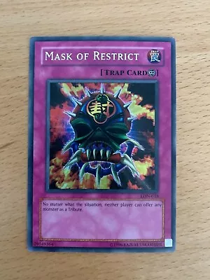 Yu-Gi-Oh! Mask Of Restrict LON-018 NM Unlimited Ed UR • $13