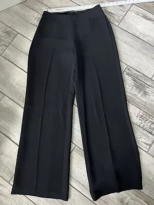 Vintage Cache Womens Black Dress Pants Size 6 90's-Y2K Polyester • $13.29