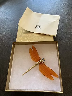 DRAGONFLY PIN ~ MMA Metropolitan Museum Of Art ~ Collectors Item! • $99