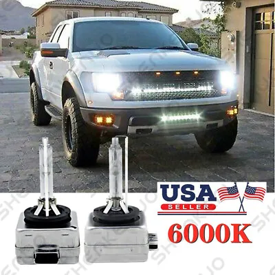 Front HID Headlight Bulb For Ford F150 2013-2014 Low & High Beam Stock Qty2 • $26.42