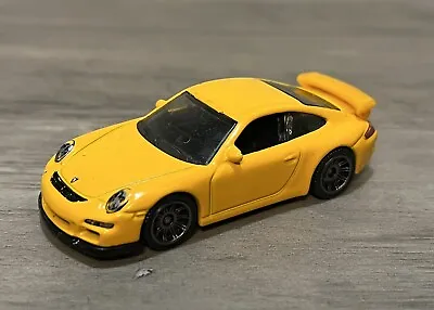 Matchbox 2007 Porsche 911 GT3 Yellow 1/60 Scale Rare / VHTF 10 Pack Loose • $23.99