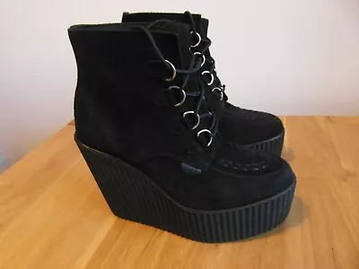 £79.99 • Buy Underground Triple Sole Platform Creeper Shoes UK 6