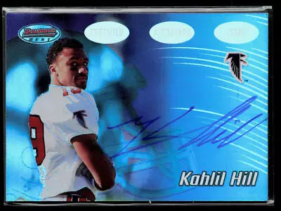 Kahlil Hill 2002 Bowman's Best Auto #145 • $4.99