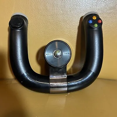 OEM Xbox 360 Wireless Speed Steering Wheel Racing Controller Microsoft 1470 • $11.95