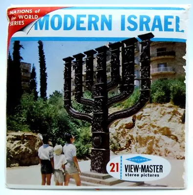 View Master B224 Modern Israel Nations Of The World Sawyers Ver A 3 Reel Set • $11.95