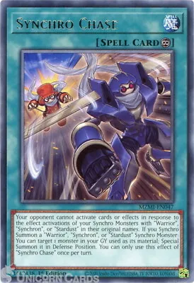 MZMI-EN047 Synchro Chase :: Rare 1st Edition YuGiOh Card • £0.99