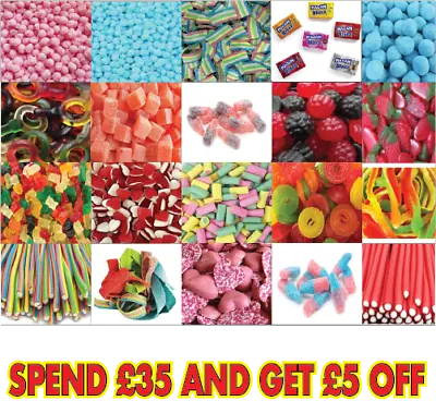 200g Bag Of Sweets Haribo Kingsway Pick N Mix RETRO SWEETS Candy Birthday Kids • £4.49