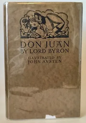 Lord Byron DON JUAN 1926 Illustrated John Avsten  • £126.65