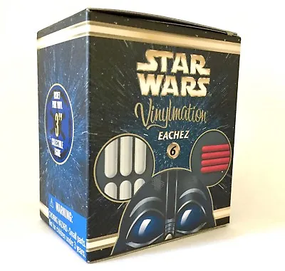 Disney Vinylmation 3  Star Wars Darth Vader Eachez 6 Sealed Blind Box Toy Figure • $34.39