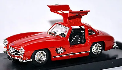 Mercedes-Benz 300 Sl W 198 Gullwing 1954-57 Red 1:43 • $37.25