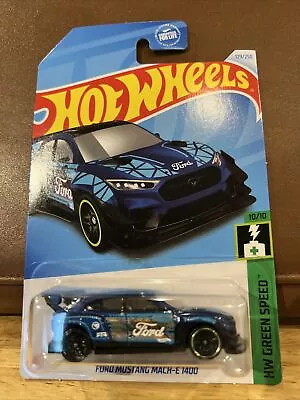 2024 Hot Wheels Ford Mustang MACH-E 1400 TREASURE HUNT HW Green Speed Series New • $7.50