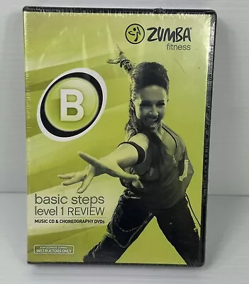 Basic Steps Level 1 Review Zumba Fitness 2 DVD + 2 Music CD - DVD Free Post • $24.95