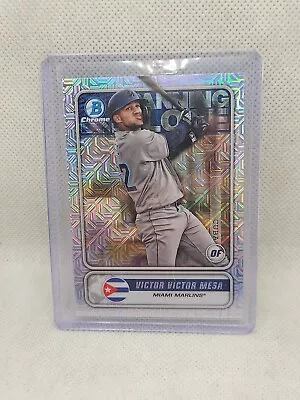 2020 Victor Victor Mesa Silver Mojo Refractor Bowman Chrome #STG-VVM • $0.99