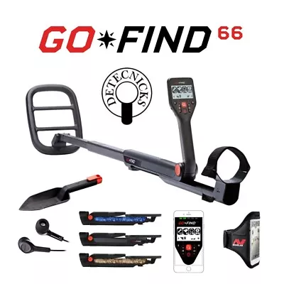 Minelab Go-Find 66 Metal Detector - DETECNICKS LTD • £229