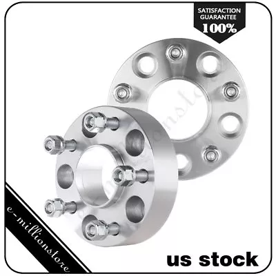 2Pcs 1.5  Hubcentric 5x4.75 Wheel Spacers Adapters For Chevy S10 GMC Pontiac • $47.11