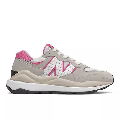 New Balance 57/40 Women's Sport Lifestyle  Shoes Sea Salt/Sporty Pink B • $100