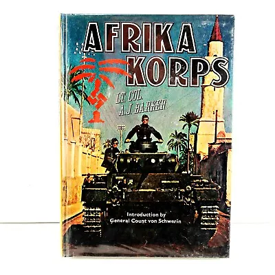 Afrika Korps By LT. COL. A.J. Barker Introduction By General Count Von Schwerin • $33