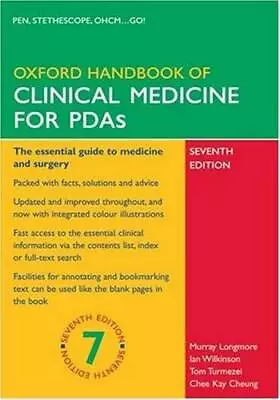 $159.98 • Buy Oxford Handbook Of Clinical Medicine For PDA (Oxford Medica - VERY GOOD