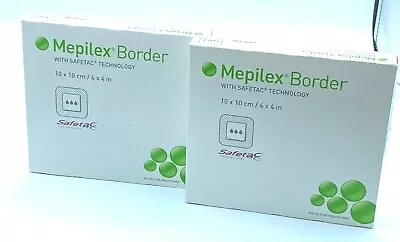 Molnlycke 295300 Mepilex Border Dressing 4  X 4  - 2 Boxes Of 5 - Exp. 01/2025 • $31.99