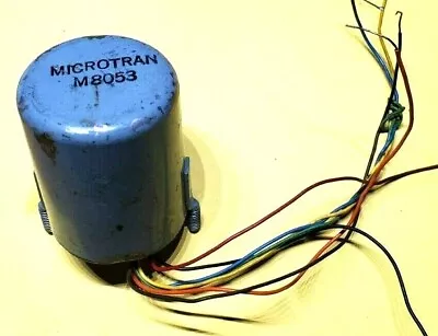 Vintage (1) RARE Microtran M8053 MIC MICROPHONE MC Input Transformer • $79.95