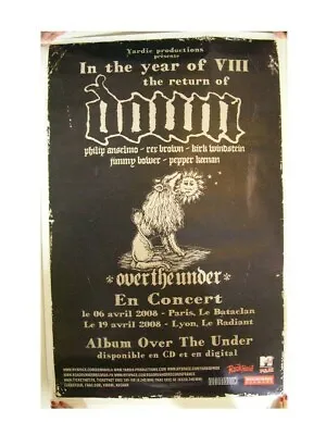 Down Poster Concert Europe Pantera The Return Of French • $135.58