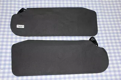 EUC Pair 1993/2002 Chevrolet Camaro Sun Visor Set Graphite With Mirrors • $65