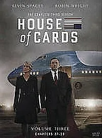 House Of Cards: Season 4 DVD (2016) Cert Tc 4 Discs Expertly Refurbished Product • £2.48